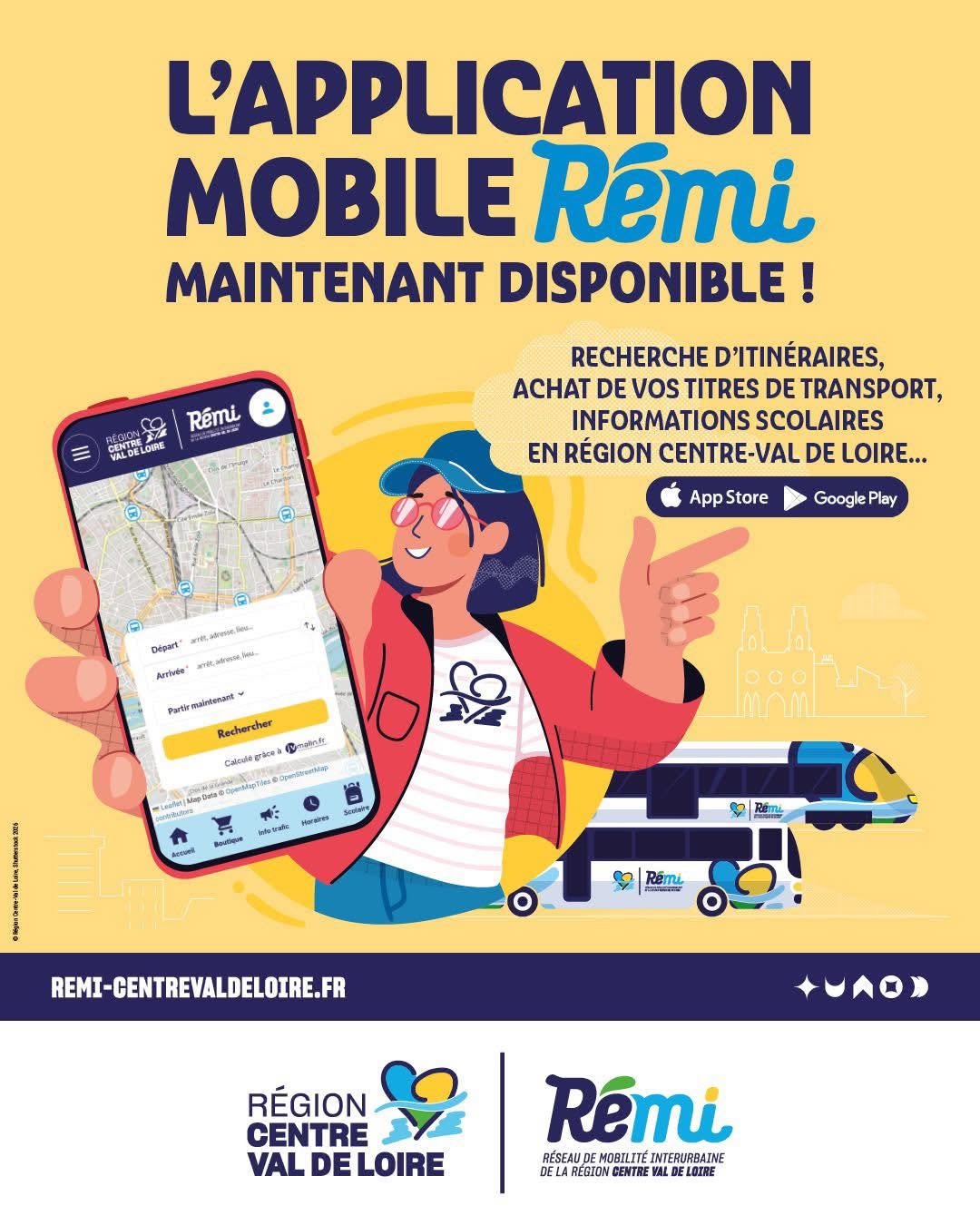 application mobile remi